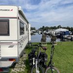 Camperplaats aan de jachthaven